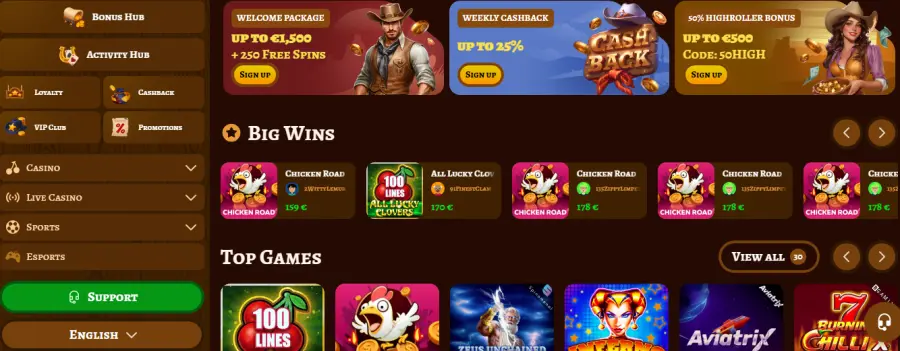 Play jonny bonus code
